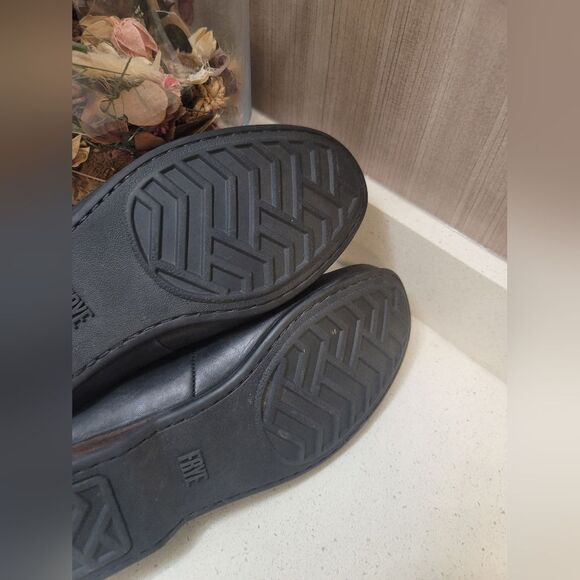 FRYE Mens Leather Loafers Lewis Venetian Size 10 - Picture 8 of 15